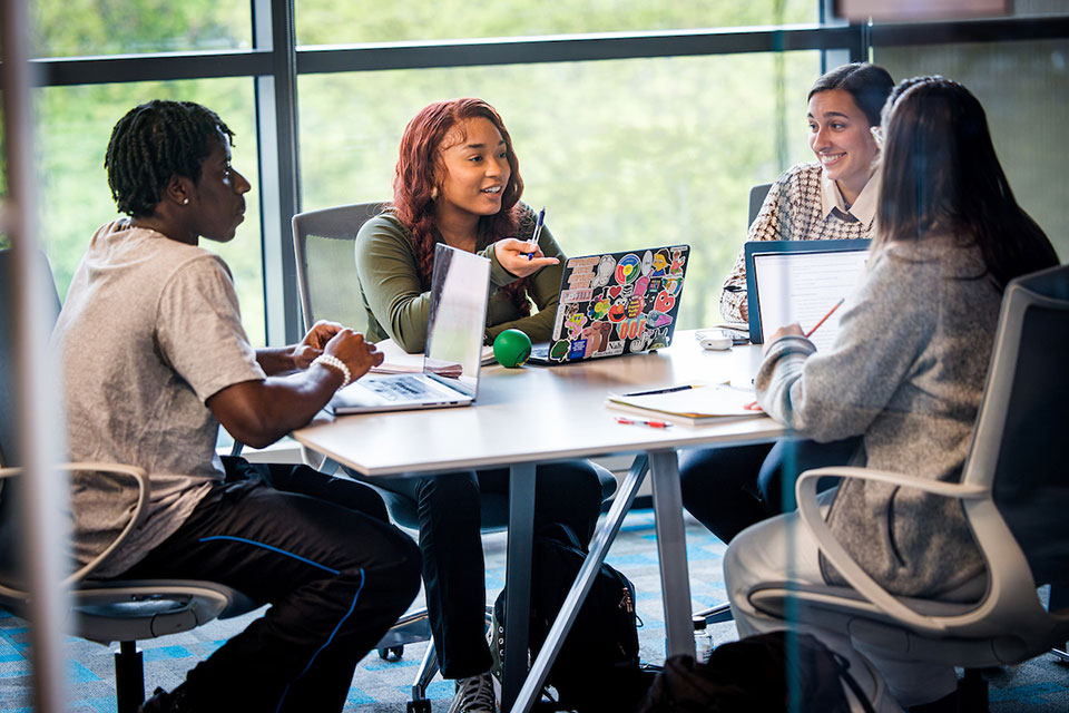 study group in the ISE Building