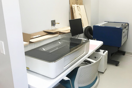 Picture of Laser cutter and engraver in SLU-CAM Laser cutter and engraver in SLU-CAM